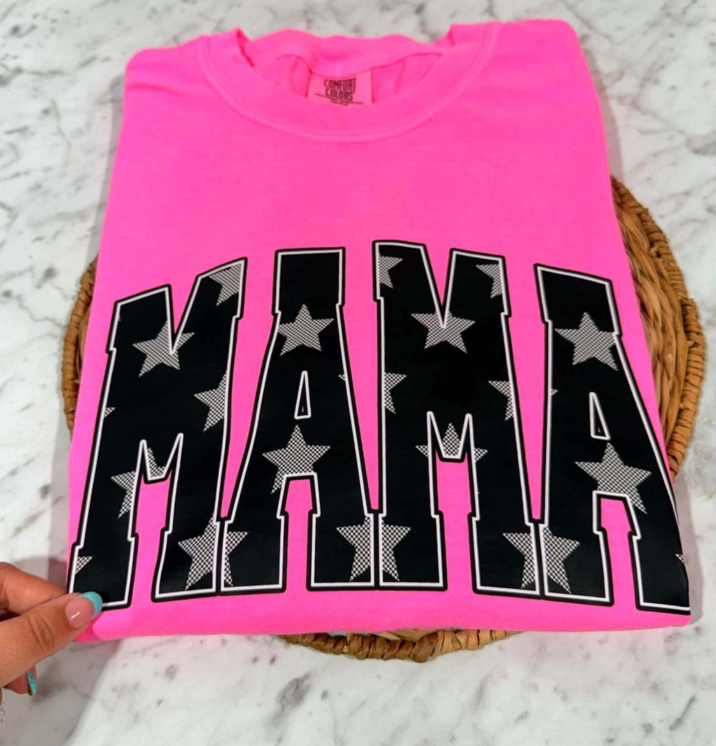 Mama Star Print Tee