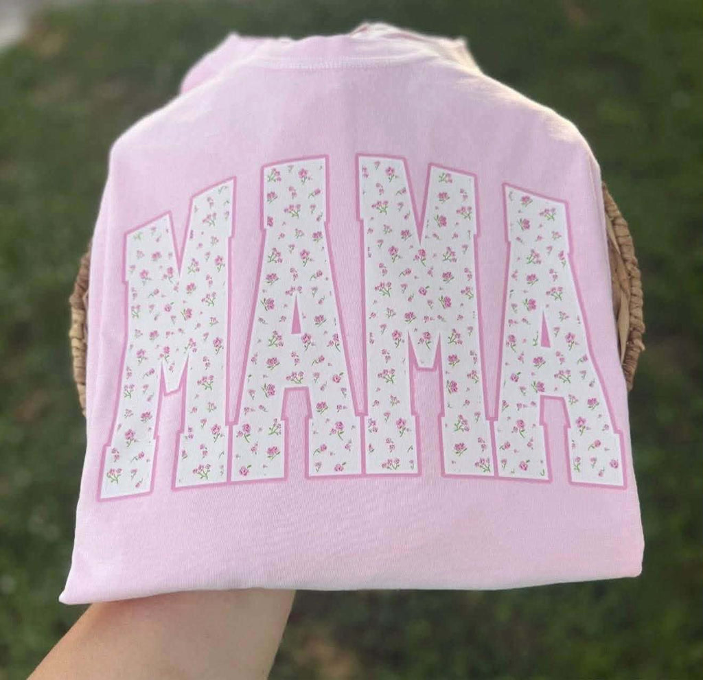 Floral Pink Mama Tee