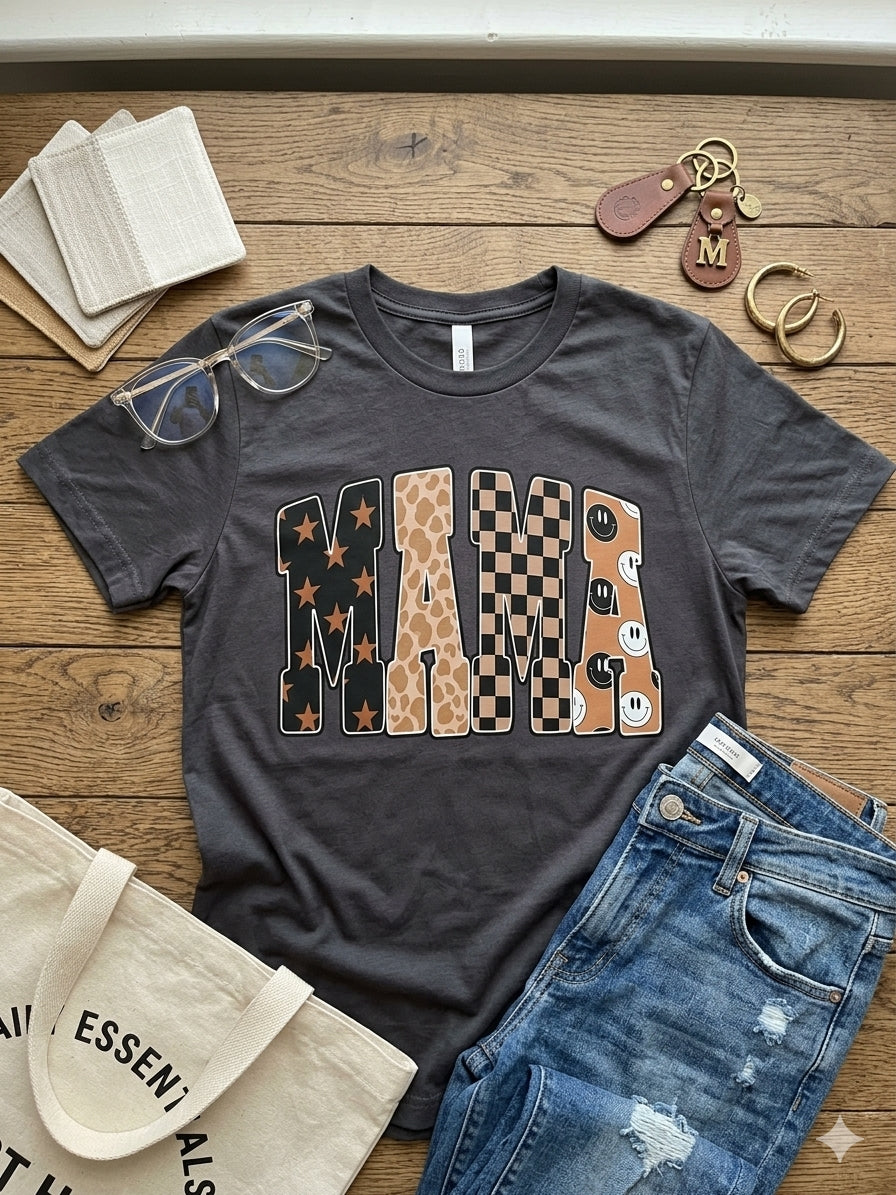 Retro Western Mama Tee